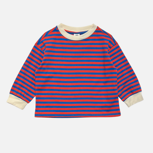 Striped Longsleeve - Red/Blue