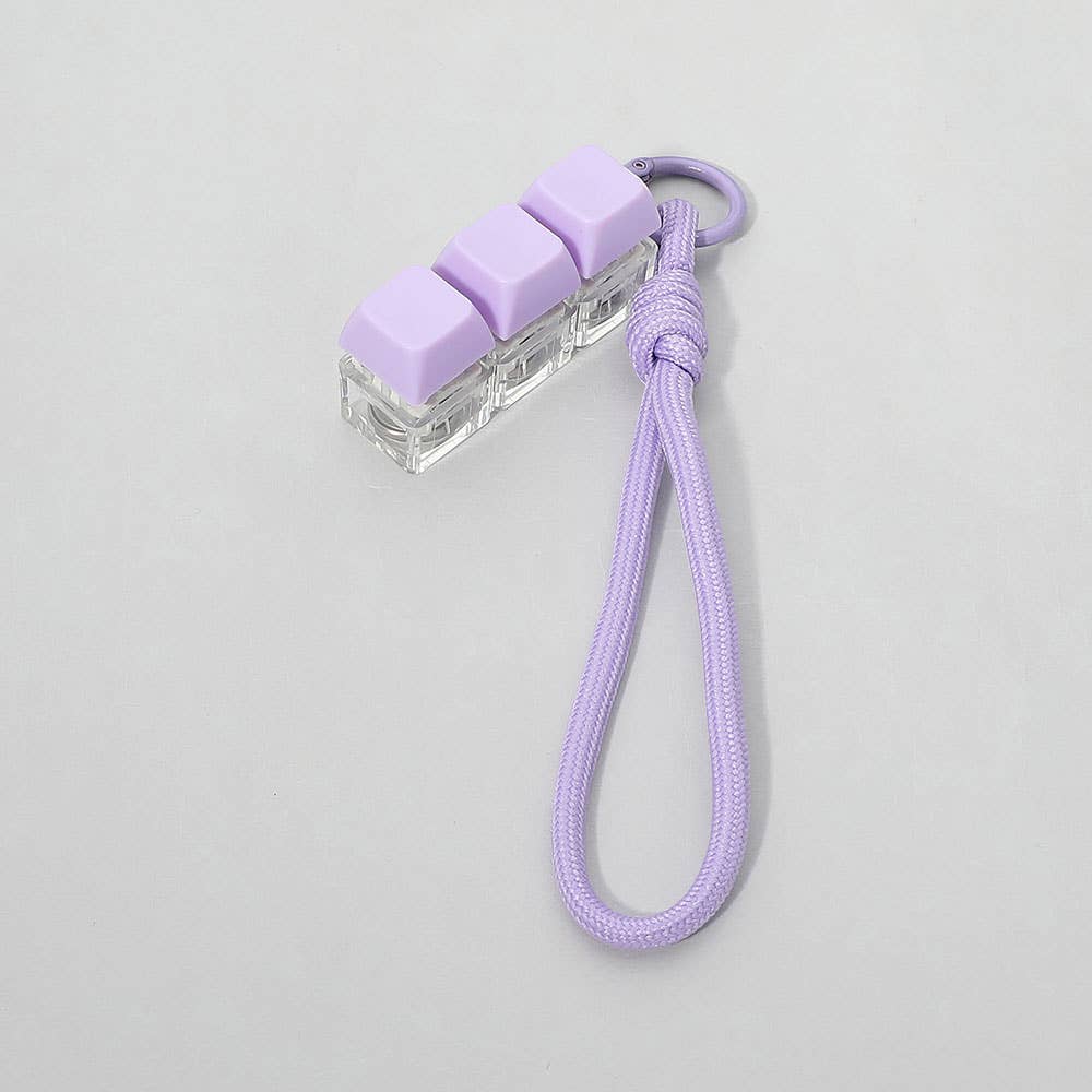 KEYBOARD BAG CHARM || LIGHT UP