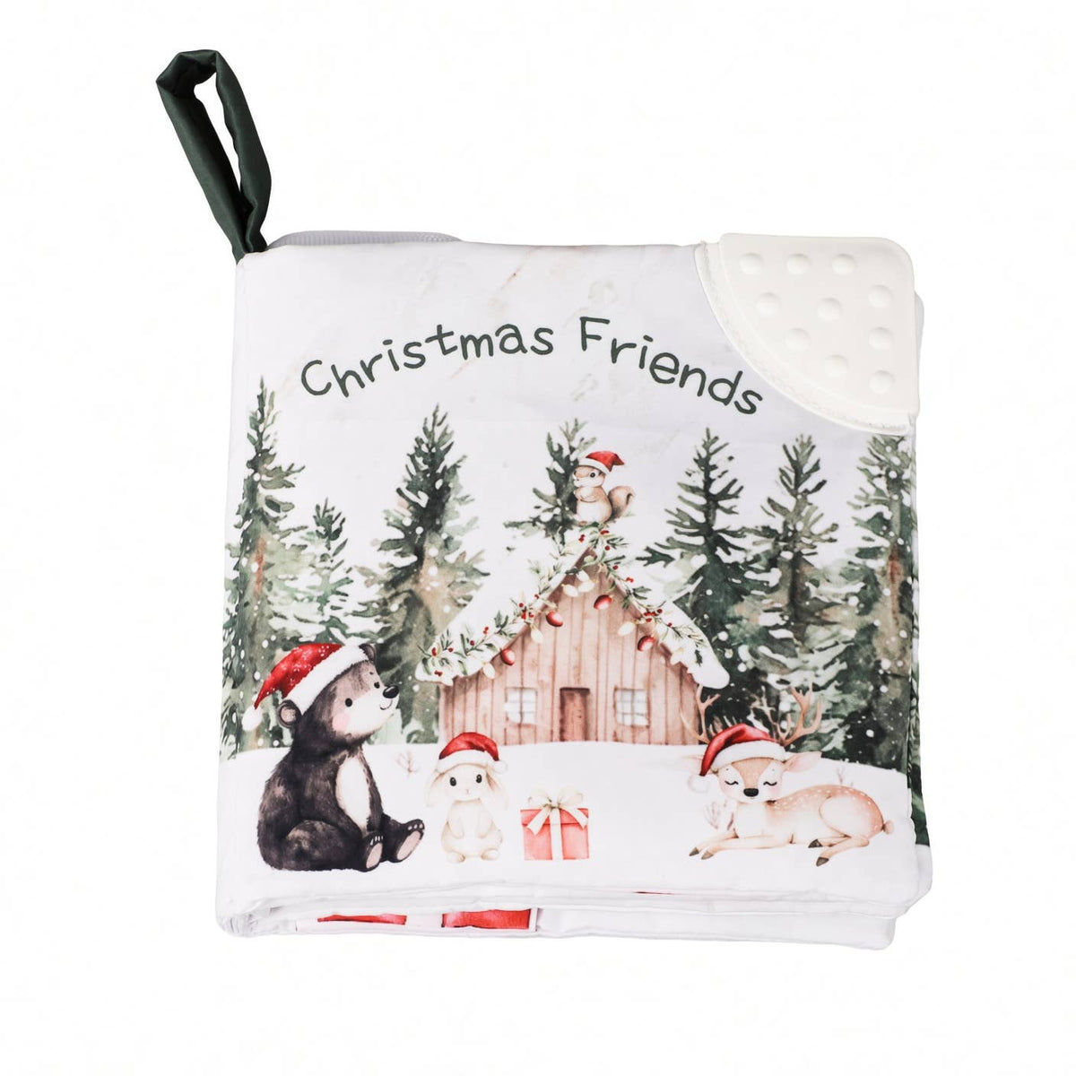 CRINKLE CLOTH BOOK || CHRISTMAS FRIENDS