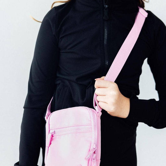 CROSSBODY BAG || BUBBLEGUM PINK