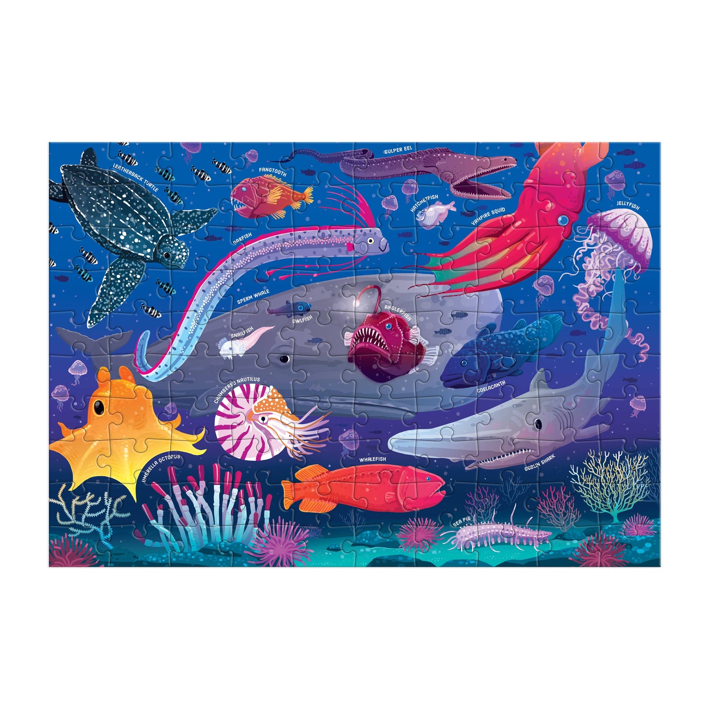 DEEP SEA PUZZLE || 100 PIECE