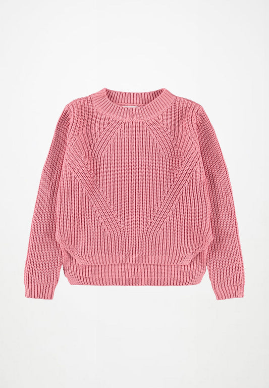 GILLIS SWEATER || VINTAGE ROSE