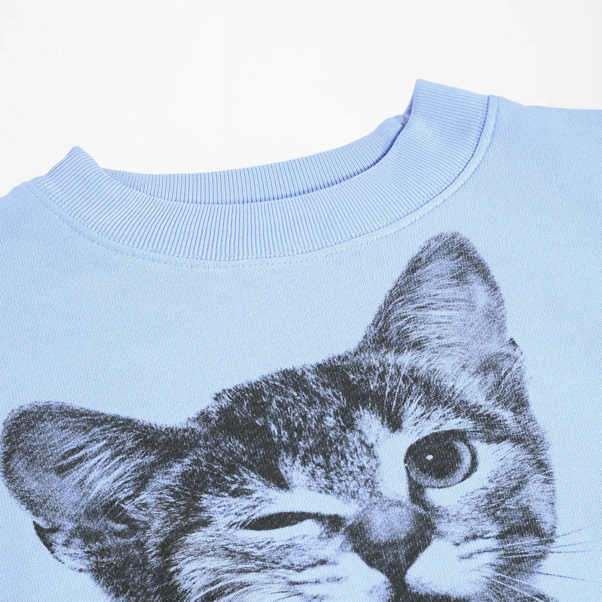 MARGE SWEATSHIRT || BLUE KITTEN