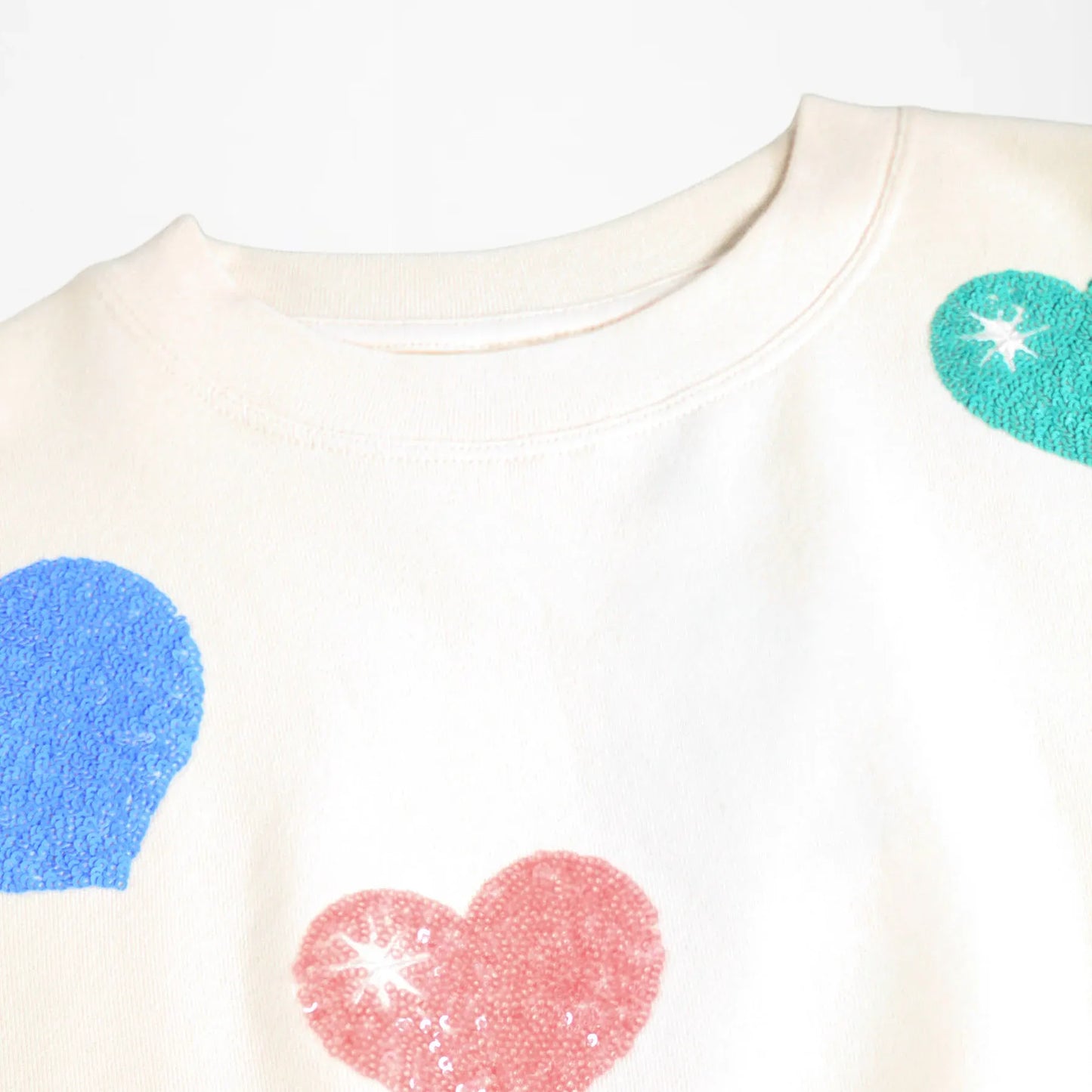 MARIKA SWEATSHIRT || SEQUIN HEARTS