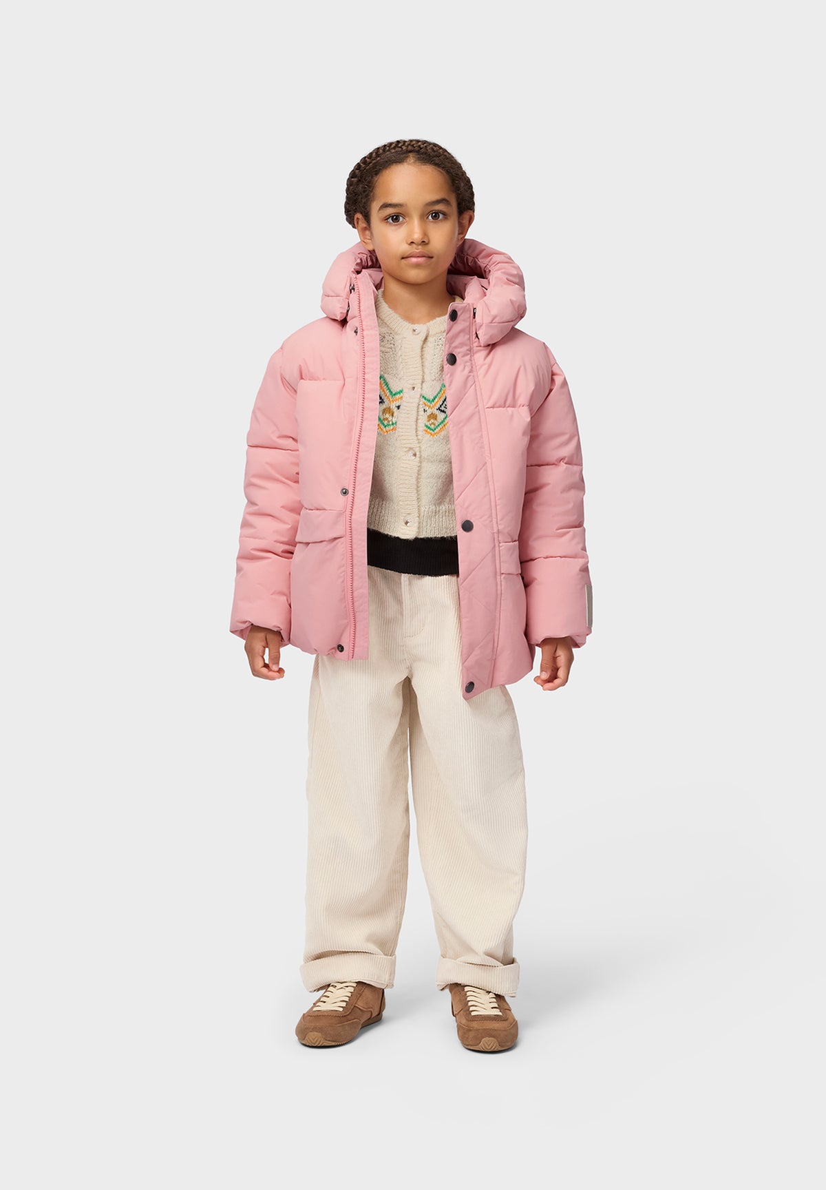 HAYDEN PUFFER JACKET || FADED PINK