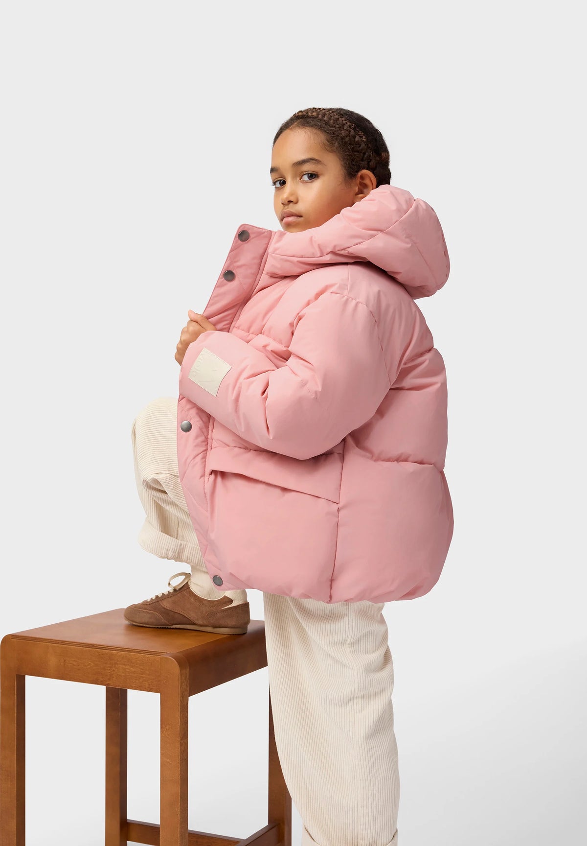 HAYDEN PUFFER JACKET || FADED PINK