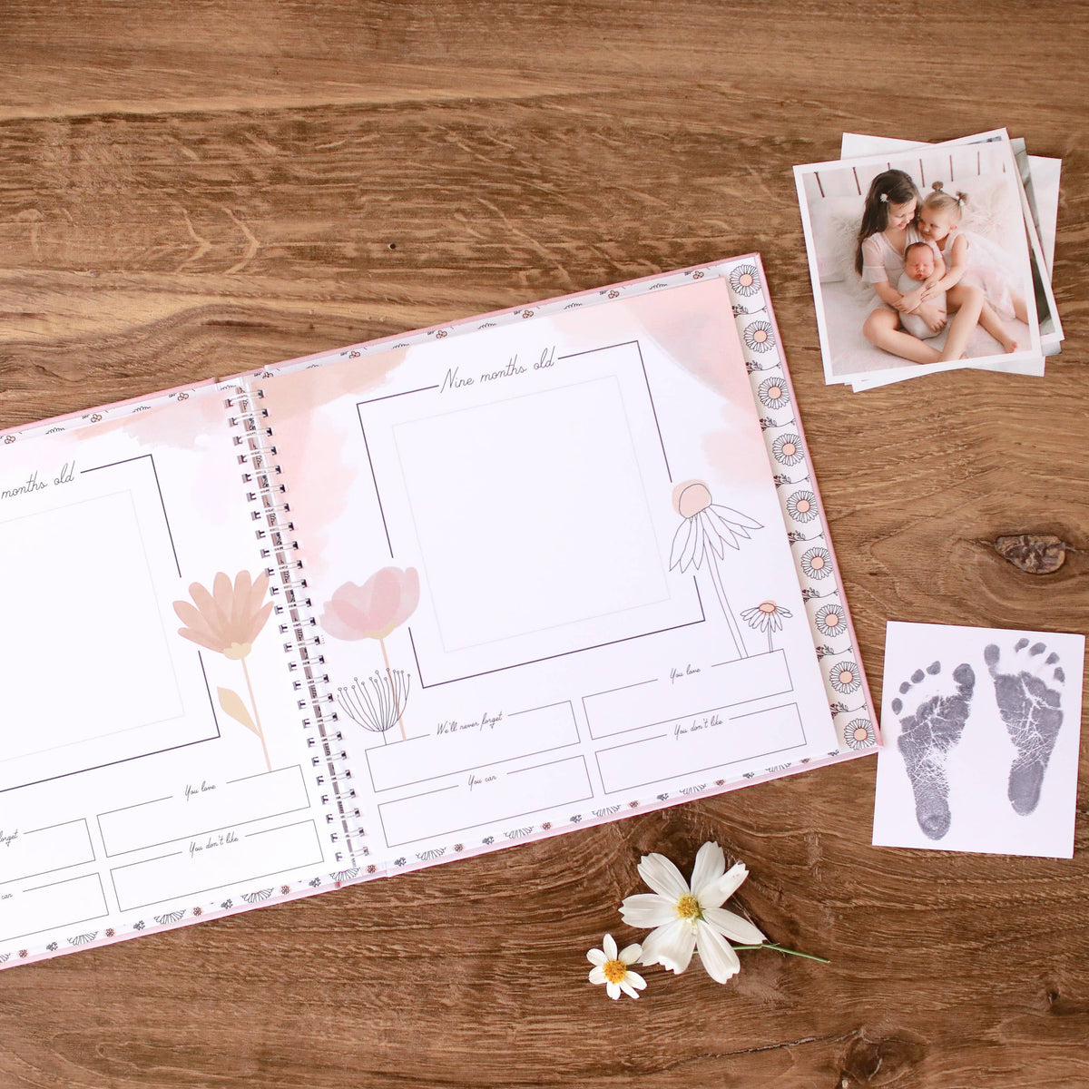 LUXRY BABY BOOK || WILDFLOWER
