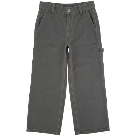 COTTON TWILL CARPENTER PANTS