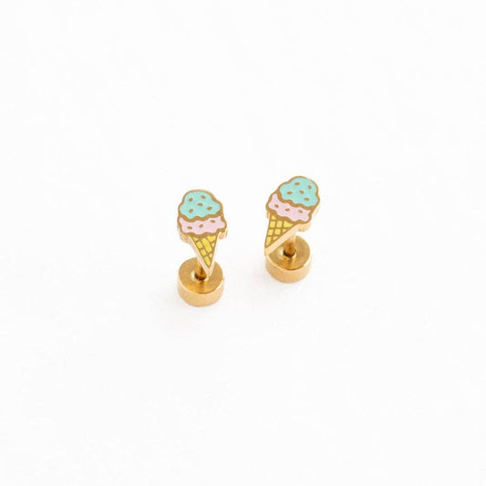 ICE CREAM STUD EARRINGS