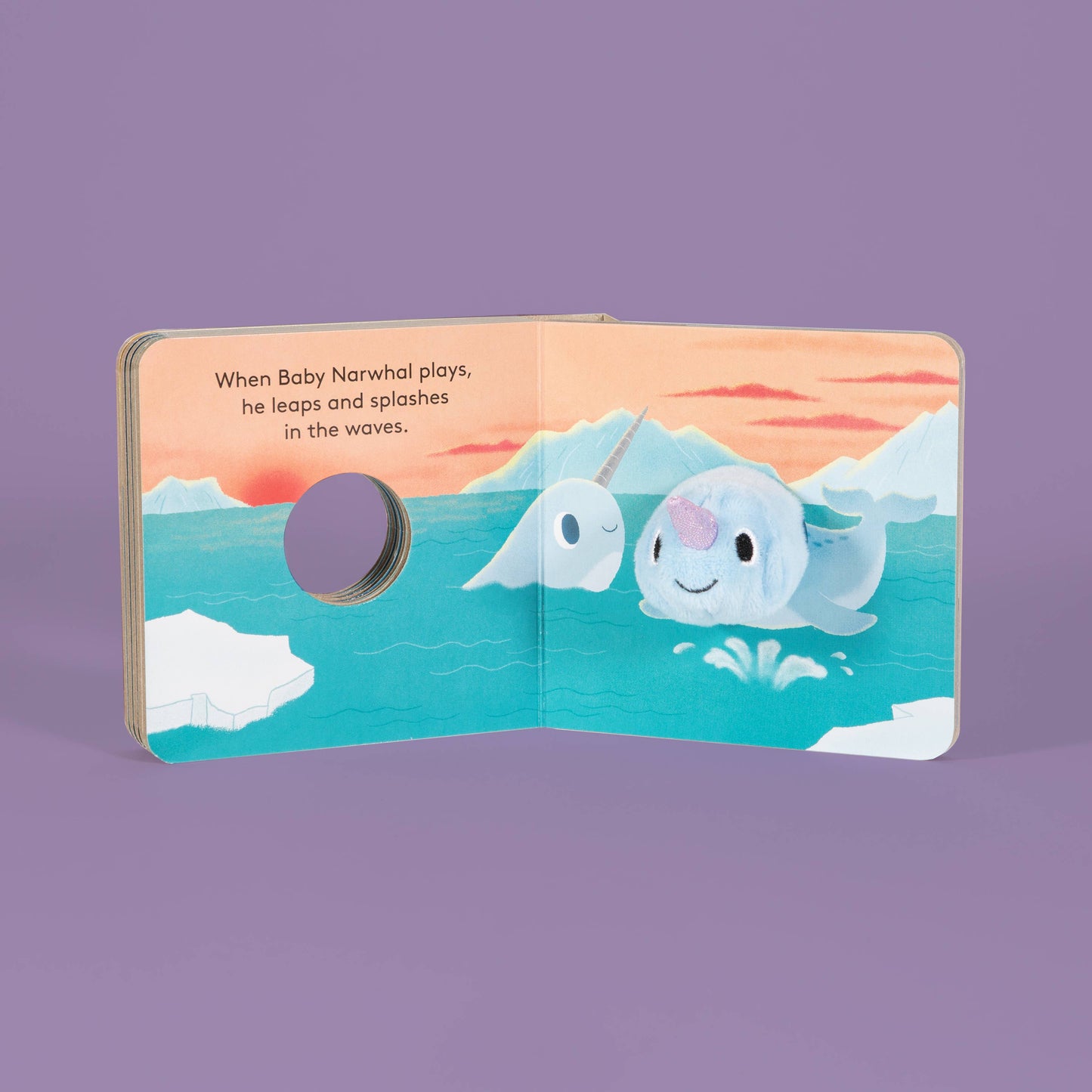 FINGER PUPPET BOOK || BABY NARWHAL
