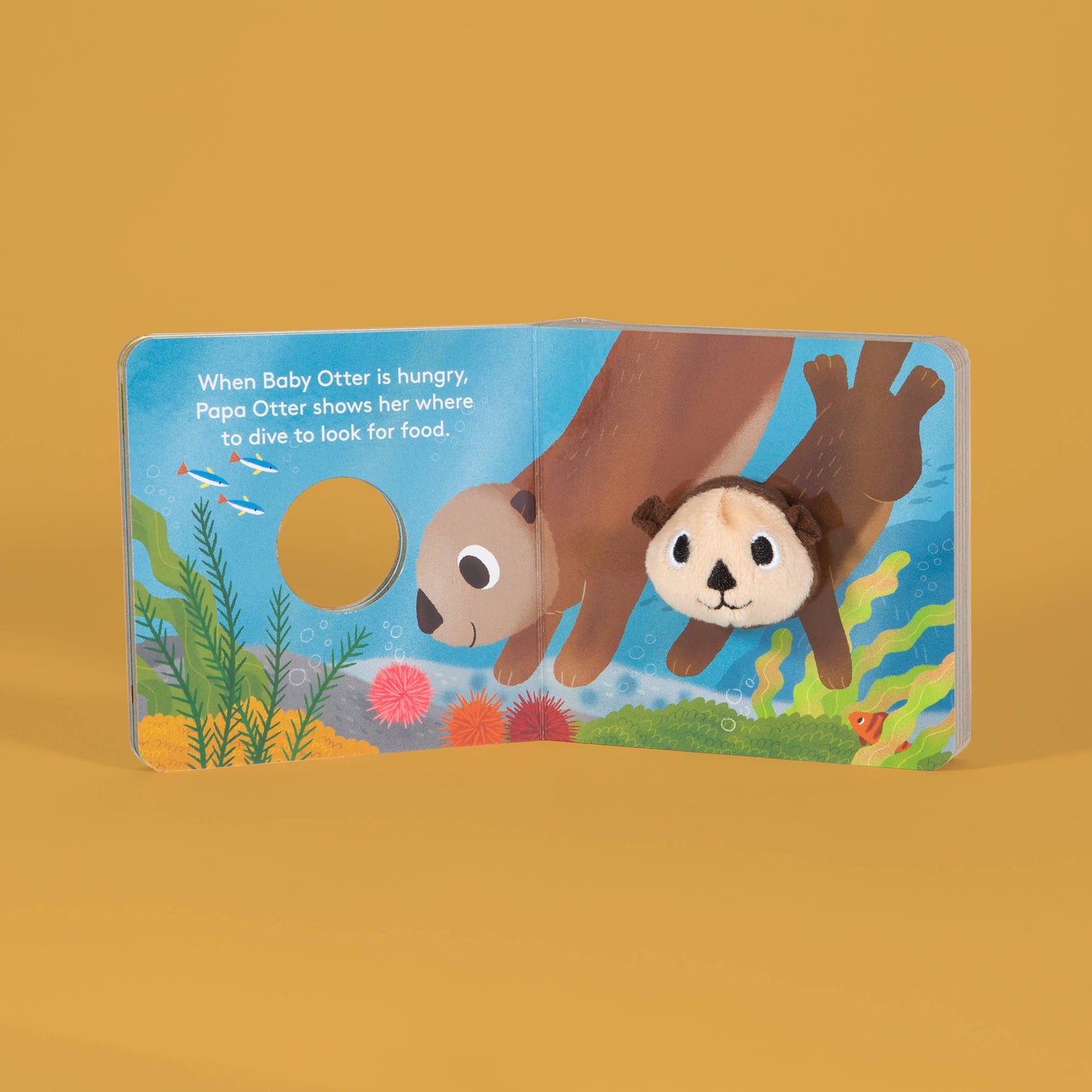 FINGER PUTTET BOOK || BABY OTTER
