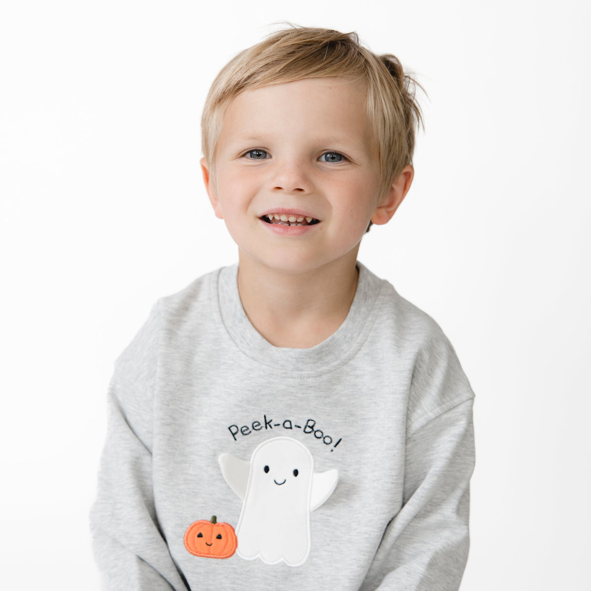 DROP SLEEVE SWEATSHIRT || GHOSTS GRAY