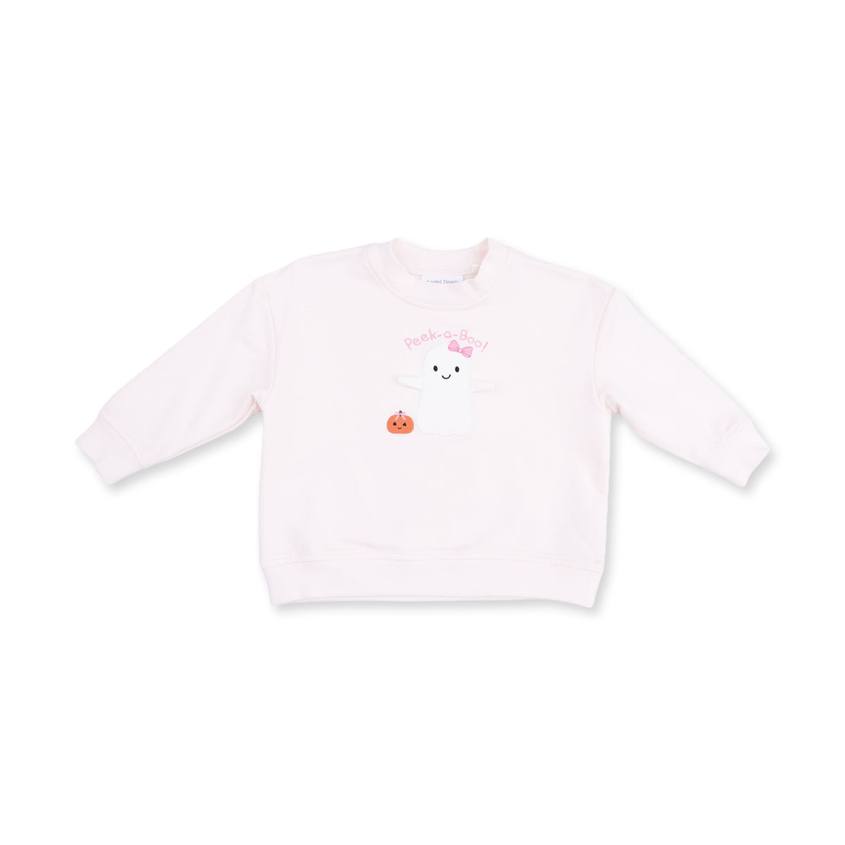 Ghosts Pink Drop Sleeve Sweatshirt