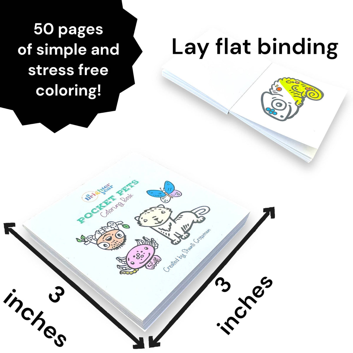 MINI COLORING BOOK || POCKET PETS