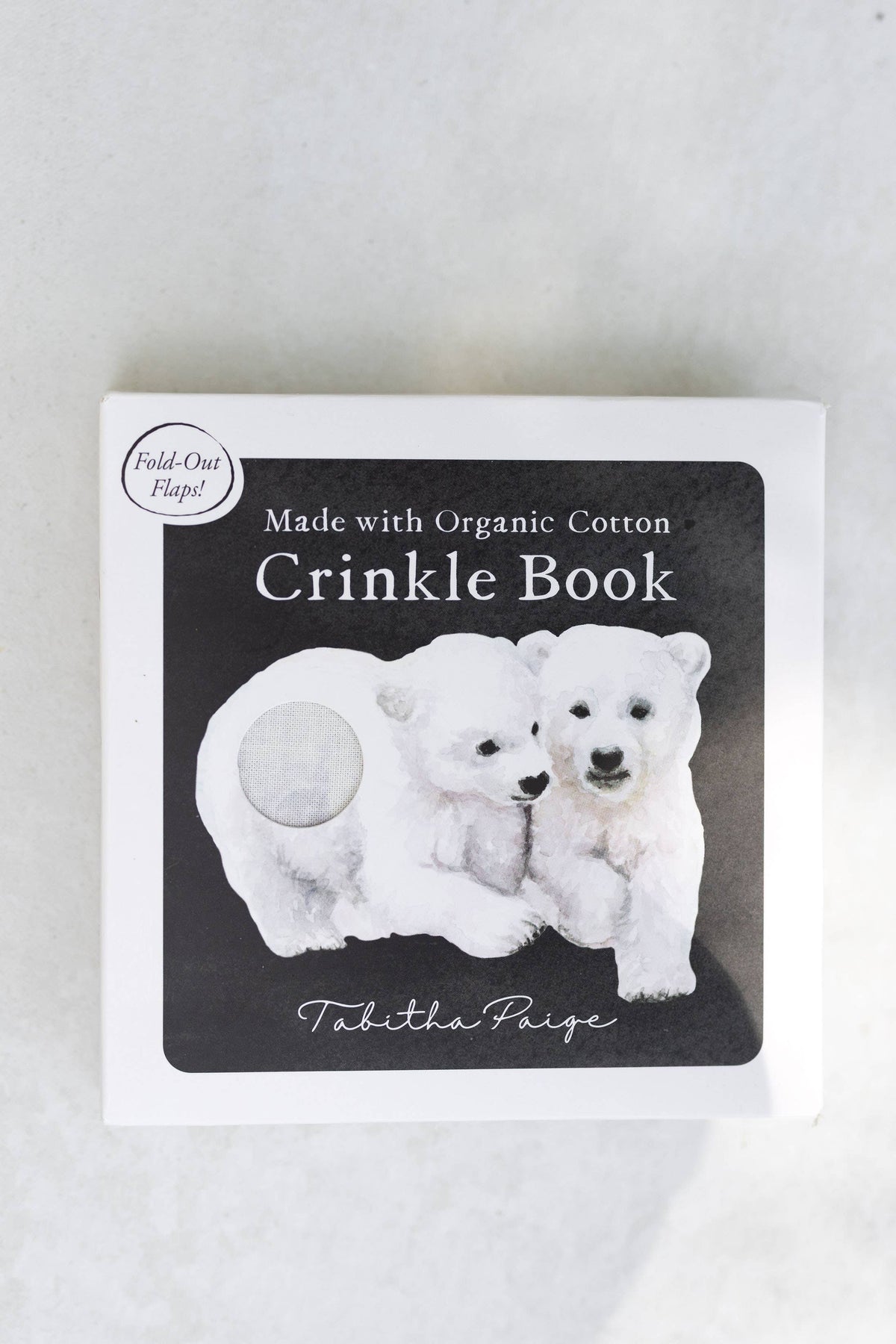 ORGANIC TUMMY TIME CRINKLE BOOK
