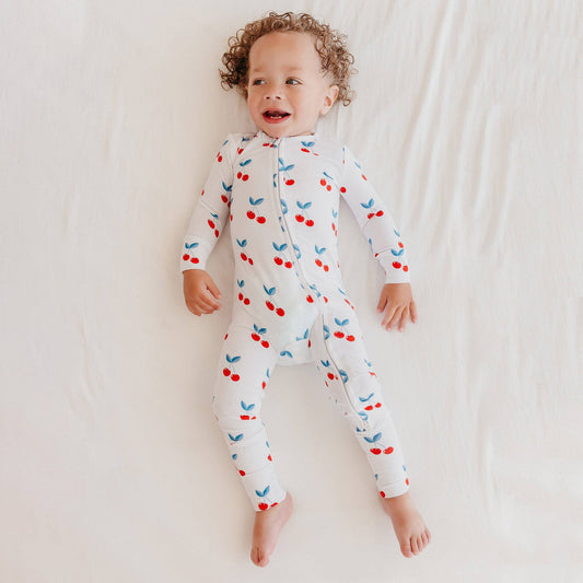 BAMBOO CONVERTIBLE ZIP-UP PAJAMA || TALIA