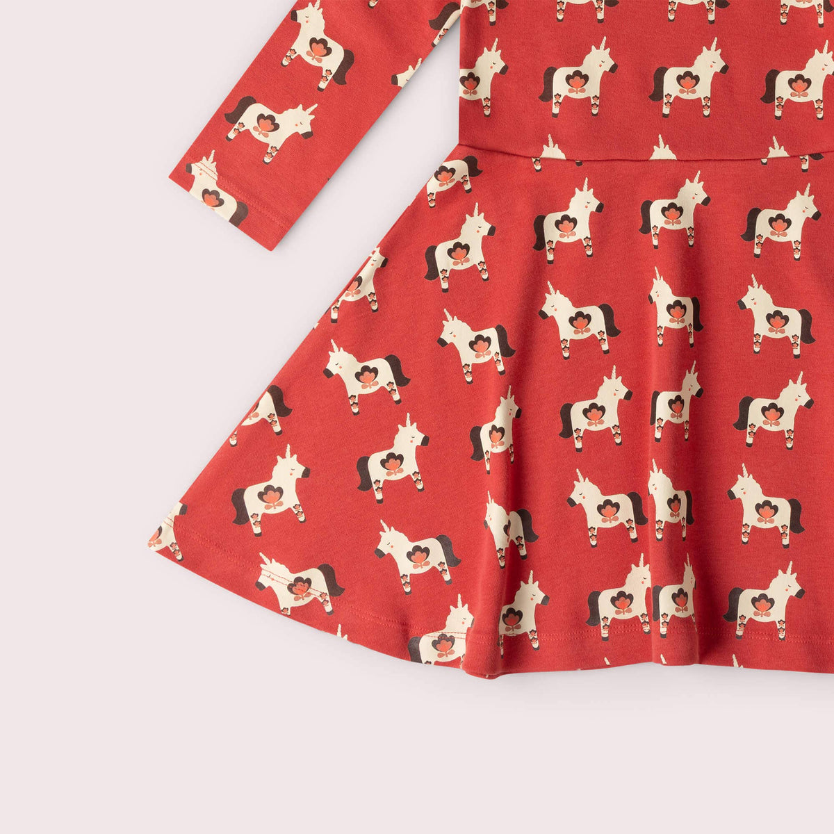 LITTLE UNICORNS L/S SPINNY DRESS
