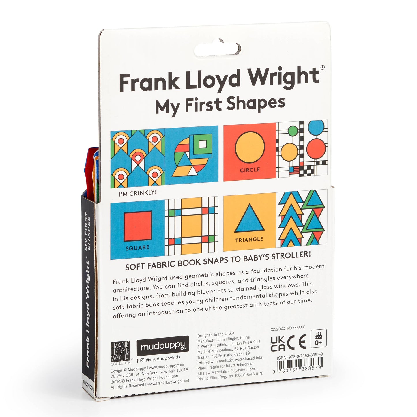 FRANK LLOYD WRIGHT || MY FIRST SHAPES CRINKLE BOOK