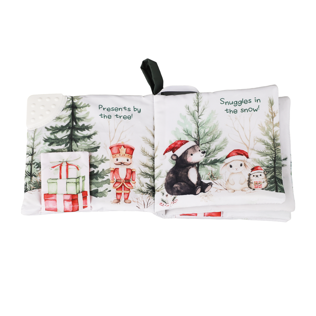 CRINKLE CLOTH BOOK || CHRISTMAS FRIENDS