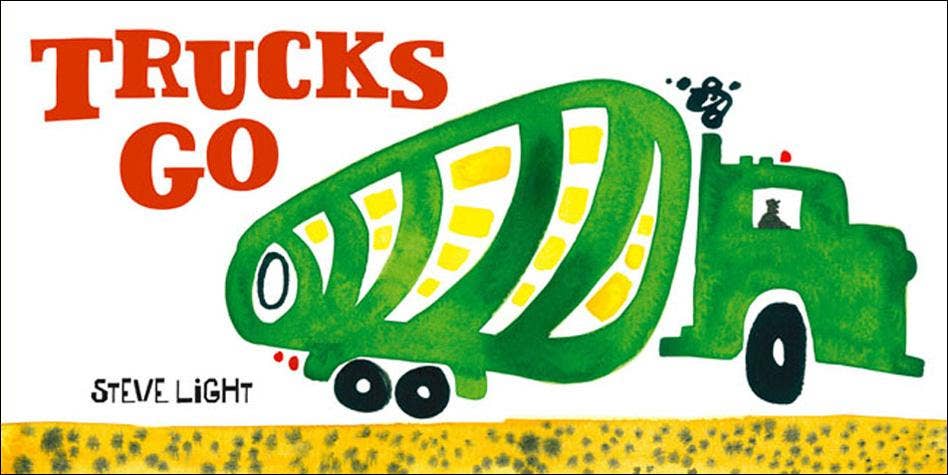TRUCKS GO BOARD BOOK