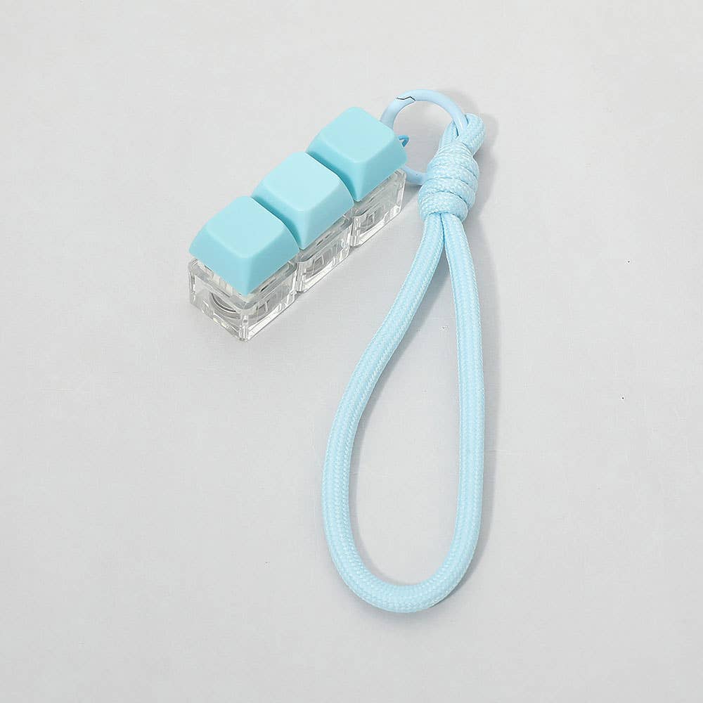 KEYBOARD BAG CHARM || LIGHT UP