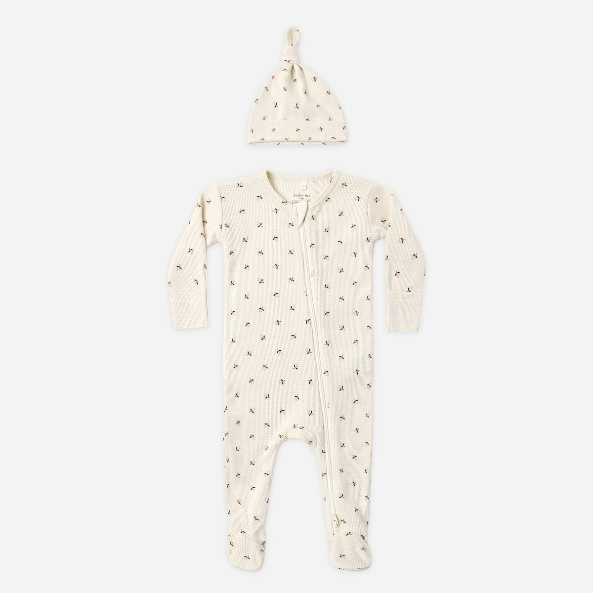 Waffle Sleep Set Fall Ditsy