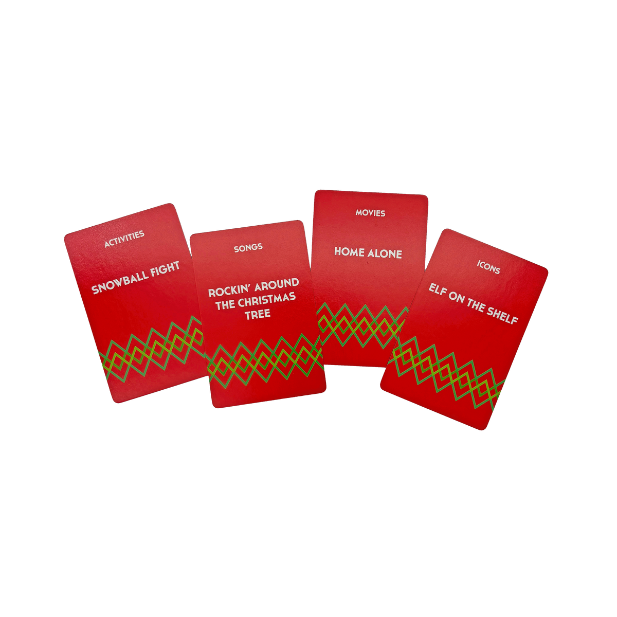 Holiday Charades Christmas Party Game with Props