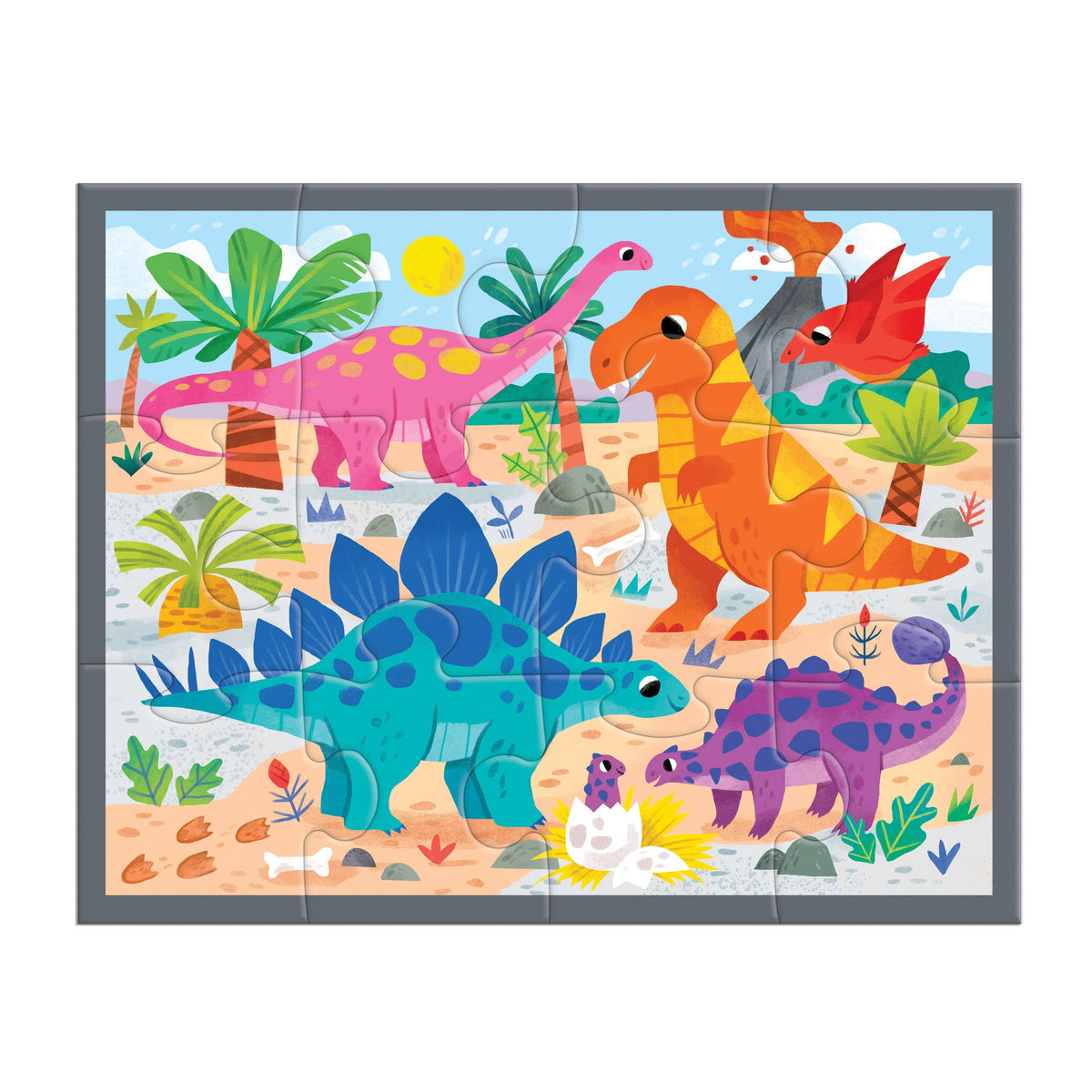 12 PIECE PURCH PUZZLE || MIGHTY DINOSAURS
