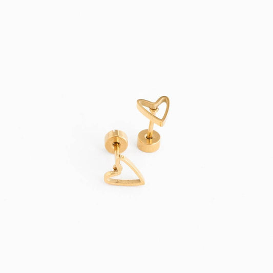 OPEN HEART EARRINGS