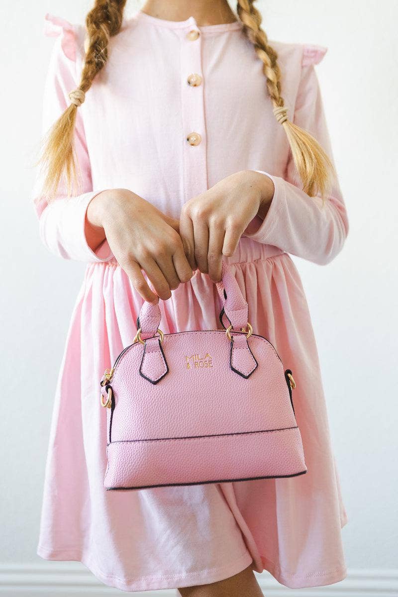 CROSSBODY PURSE || BUBBLEGUM PINK