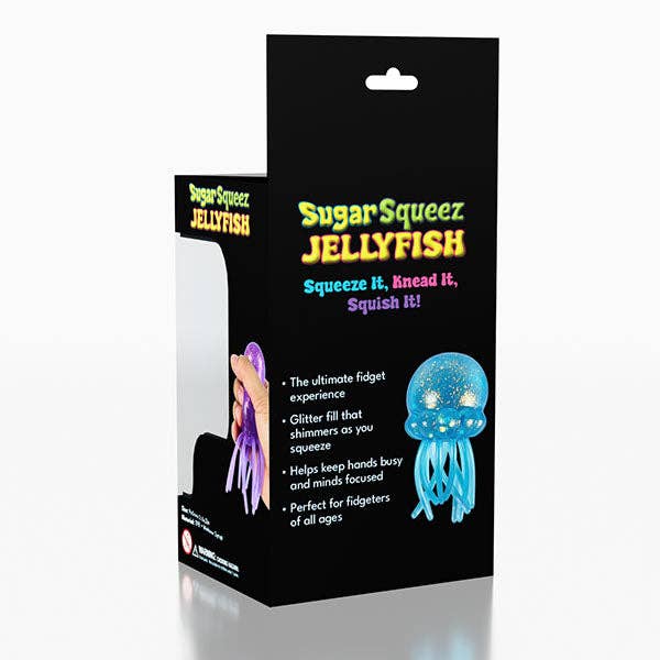 MALTOSE JELLYFISH GLITTERY SQUISHY