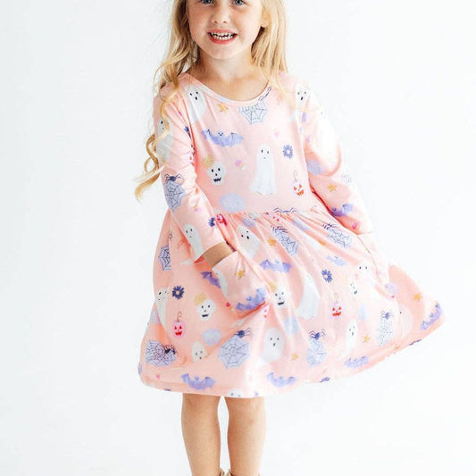 SPOOKY SWEETHEART TWIRL DRESS