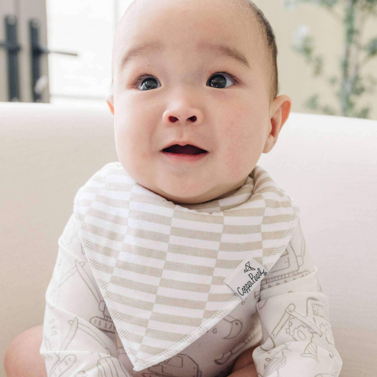 4 PACK BABY BANDANA BIBS || GAGE