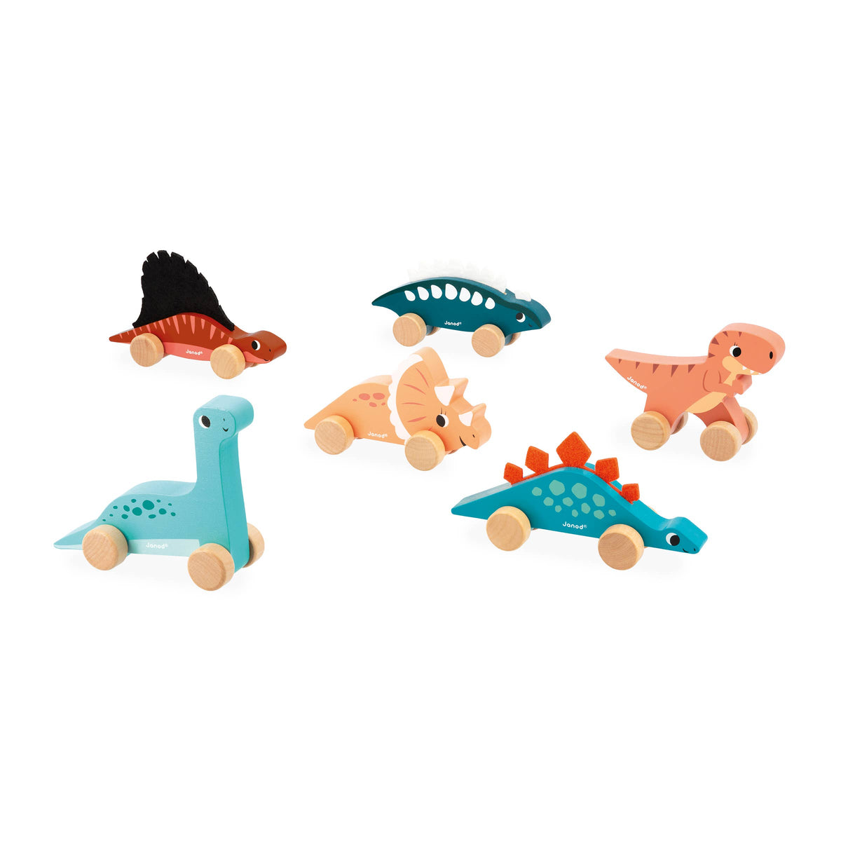 PUSH-ALONG DINOS