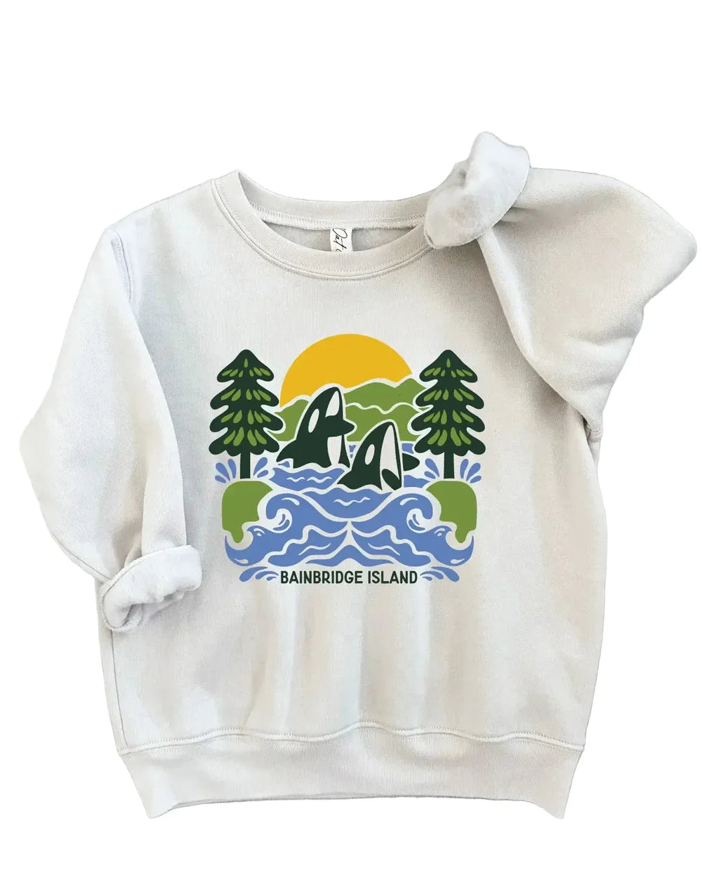 BAINBRIDGE ISLAND SWEATSHIRT || HEATHER DUST