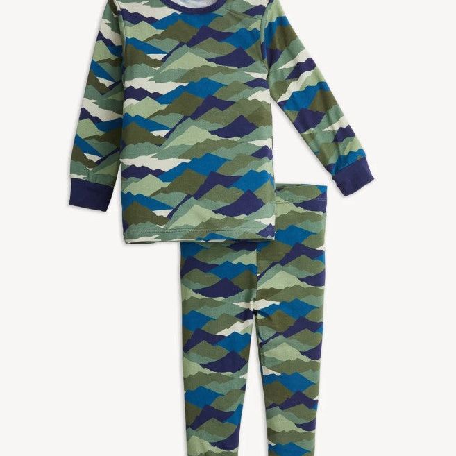 Camo Peak Modal L/S Long Pant PJ
