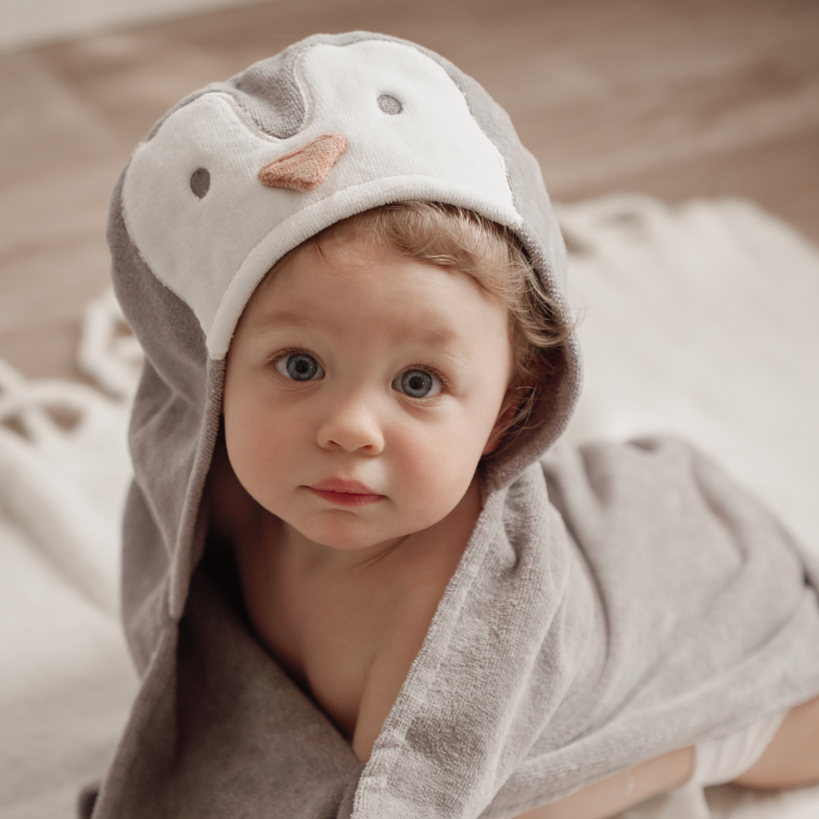BATH WRAP || PENGUIN