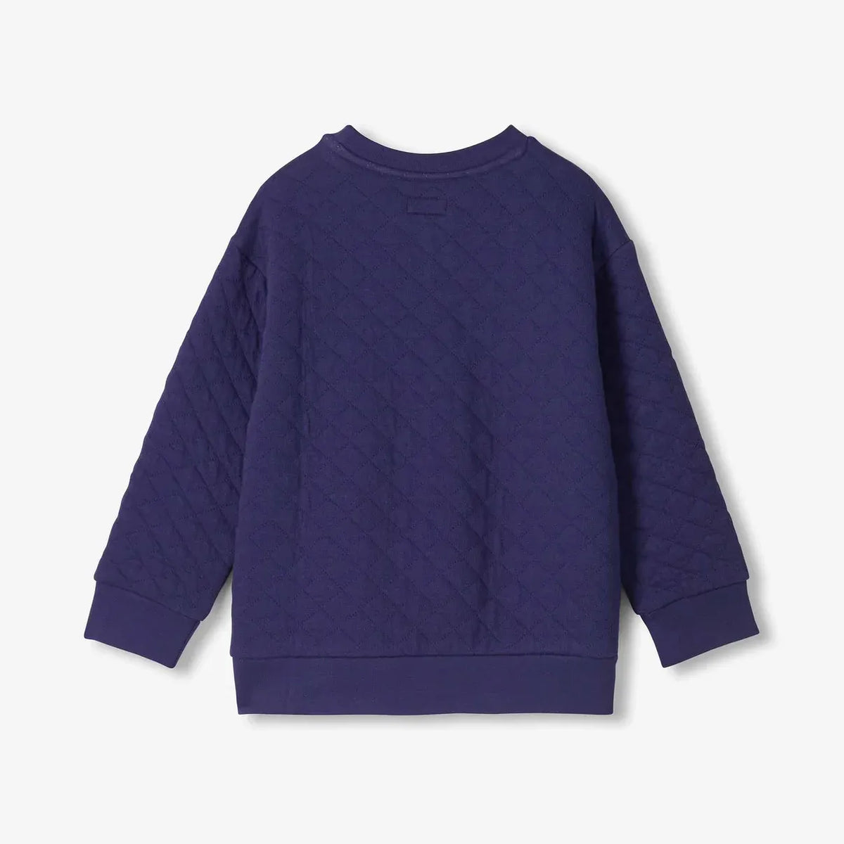 PATRIOT BLUE QUILTED PULLOVER