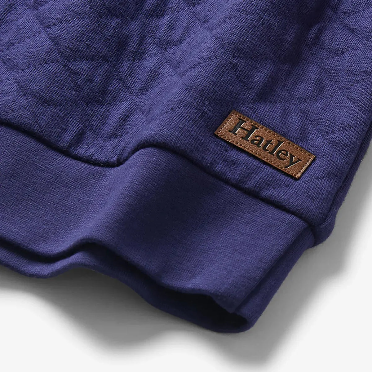 PATRIOT BLUE QUILTED PULLOVER