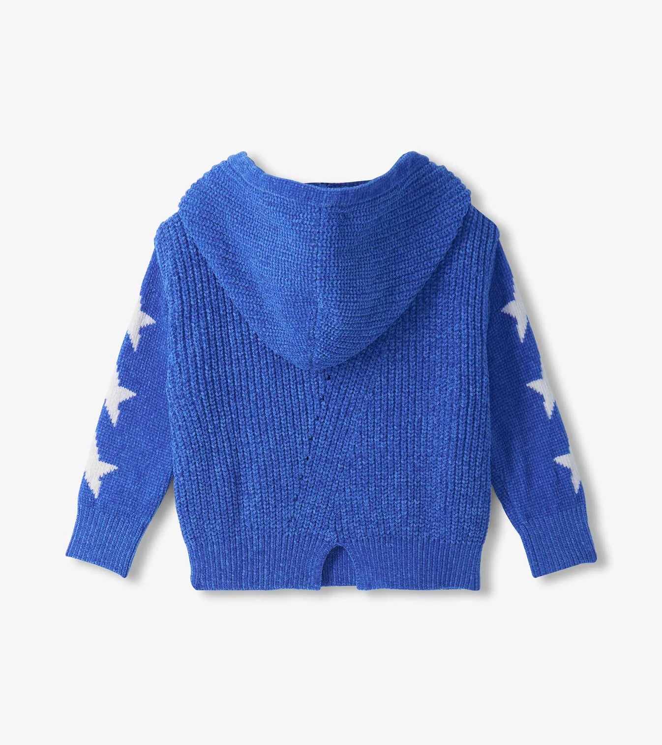 DAZZLING BLUE CHENILLE PULLOVER SWEATER