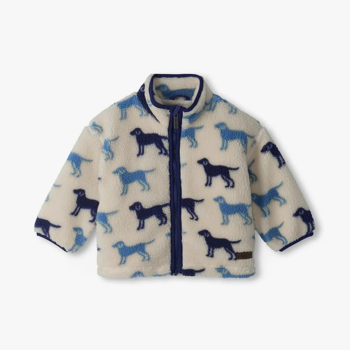 LAB SILHOUETTE FAUX SHERPA JACKET || WHITE SMOKE
