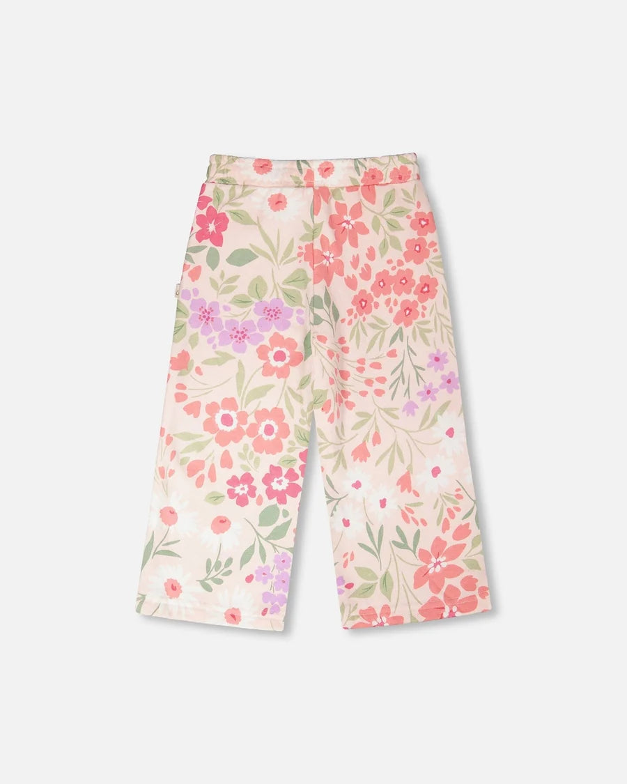 FRENCH TERRY PANTS || PINK MEADOW