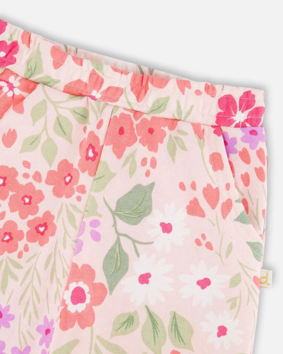 FRENCH TERRY PANTS || PINK MEADOW