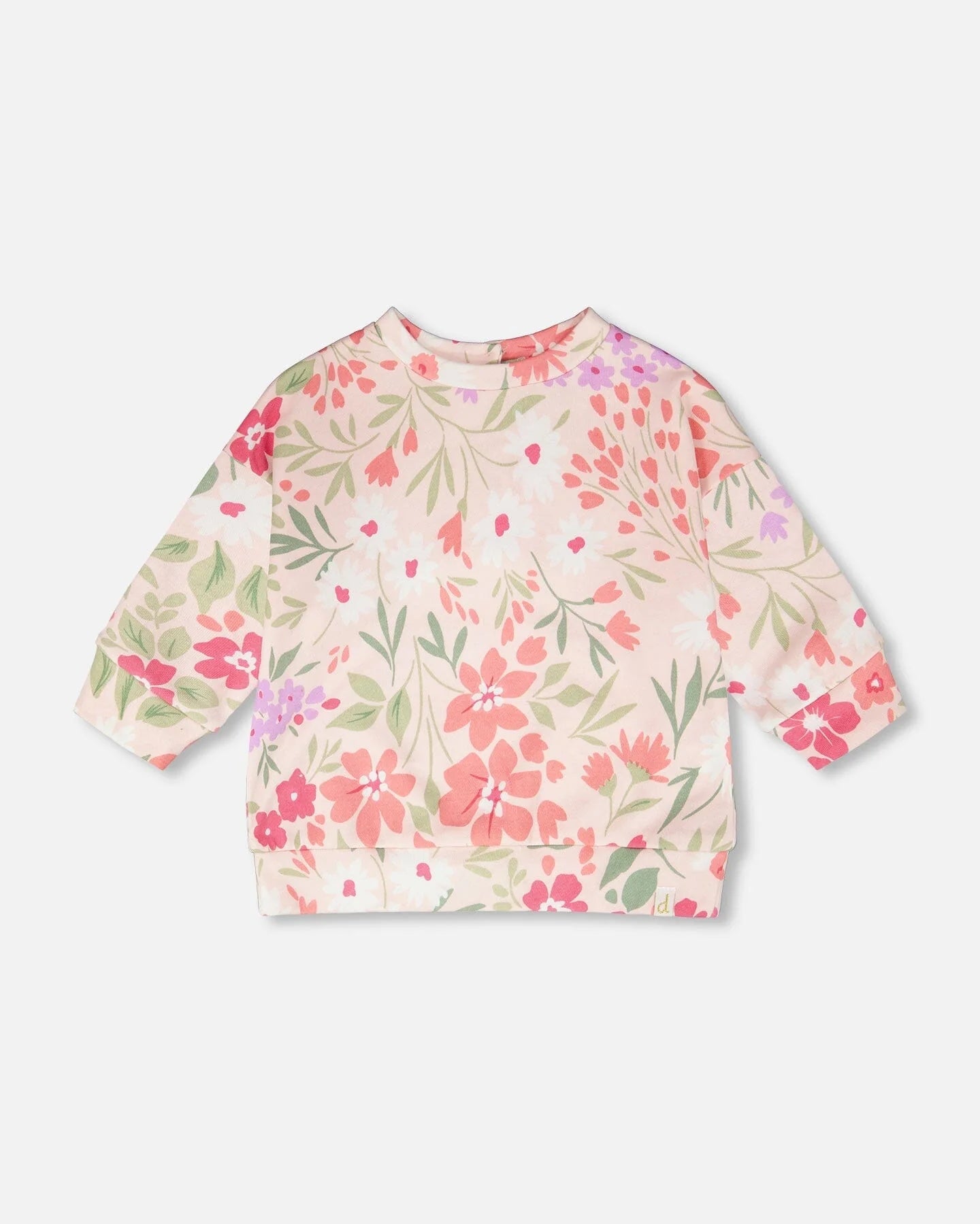 FRENCH TERRY SWEATSHIRT || PINK MEADOW