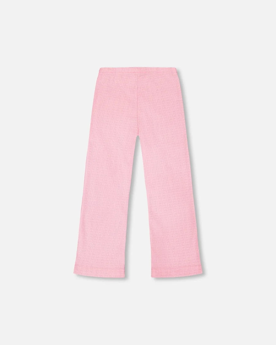 CRINKLE JERSEY LEGGING || PINK