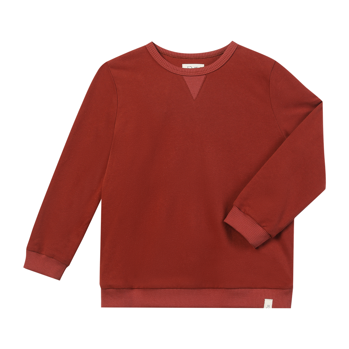 TARQUIN Burgundy Piqué Sweatshirt
