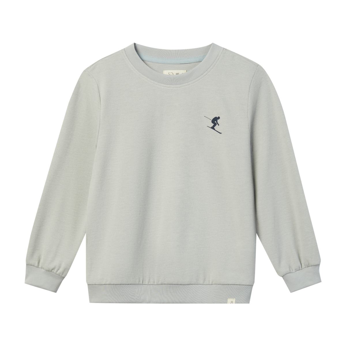 JESTER Grey Ski Back Print Sweatshirt
