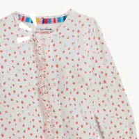 APPLE BLOSSOM MODAL RUFFLE FOOTIE
