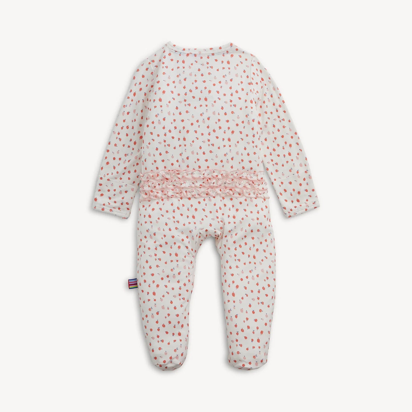 APPLE BLOSSOM MODAL RUFFLE FOOTIE