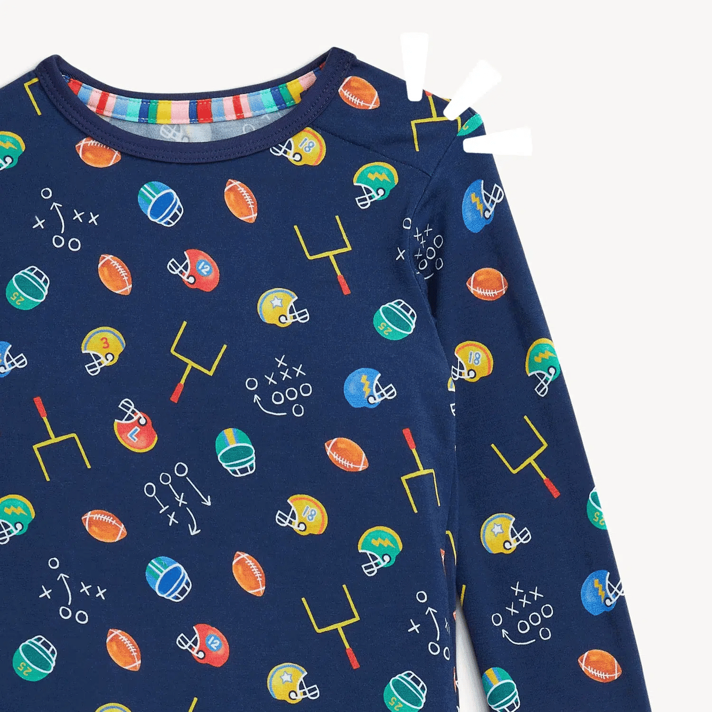 MAGNETIC PJ SET || FIRST DOWN FUN